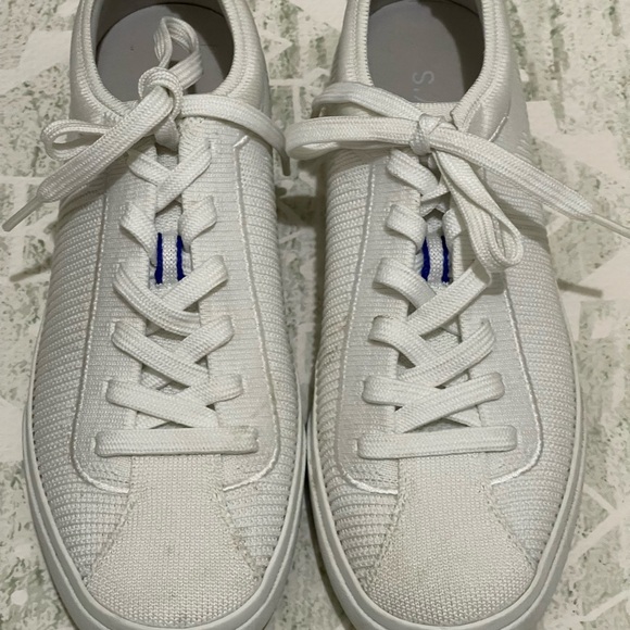 Rothy’s Shoes-Bright White Color-Lace Up Sneaker - Picture 13 of 16